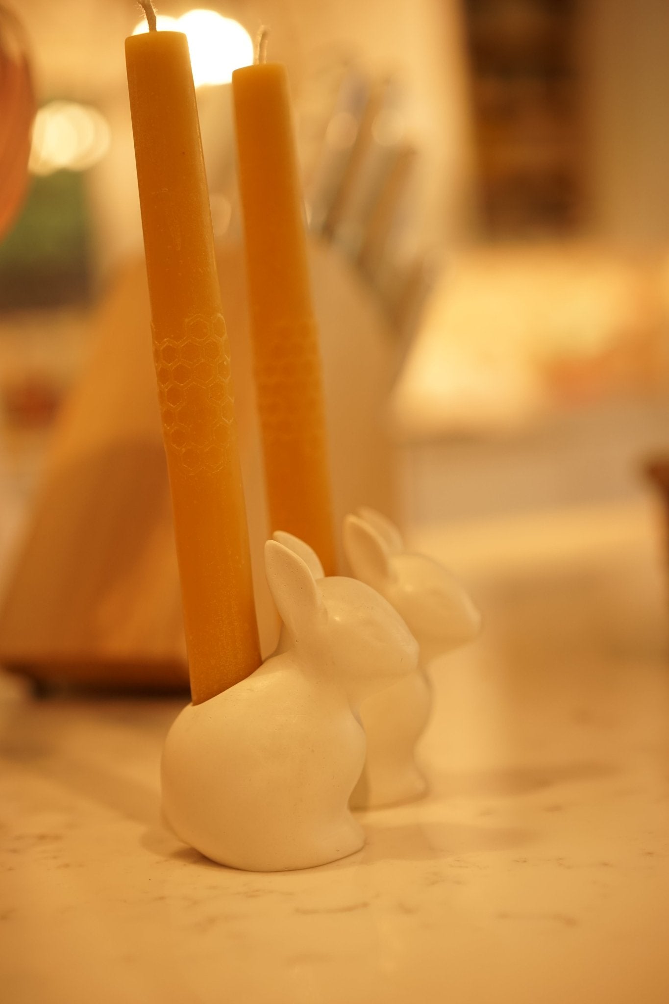 Bunny Candle Holder - Case Peck