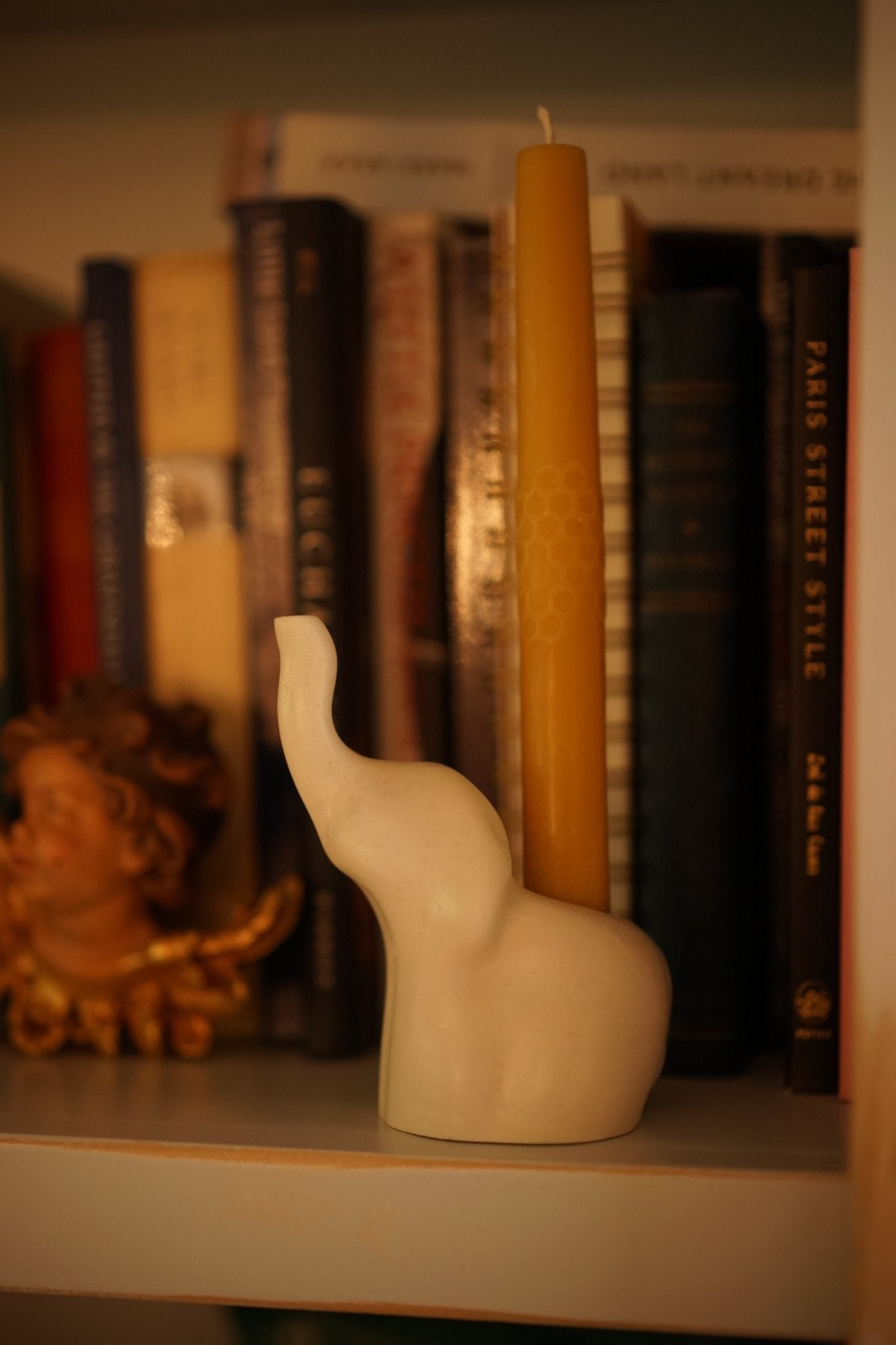 Elephant Candle Holder - Case Peck