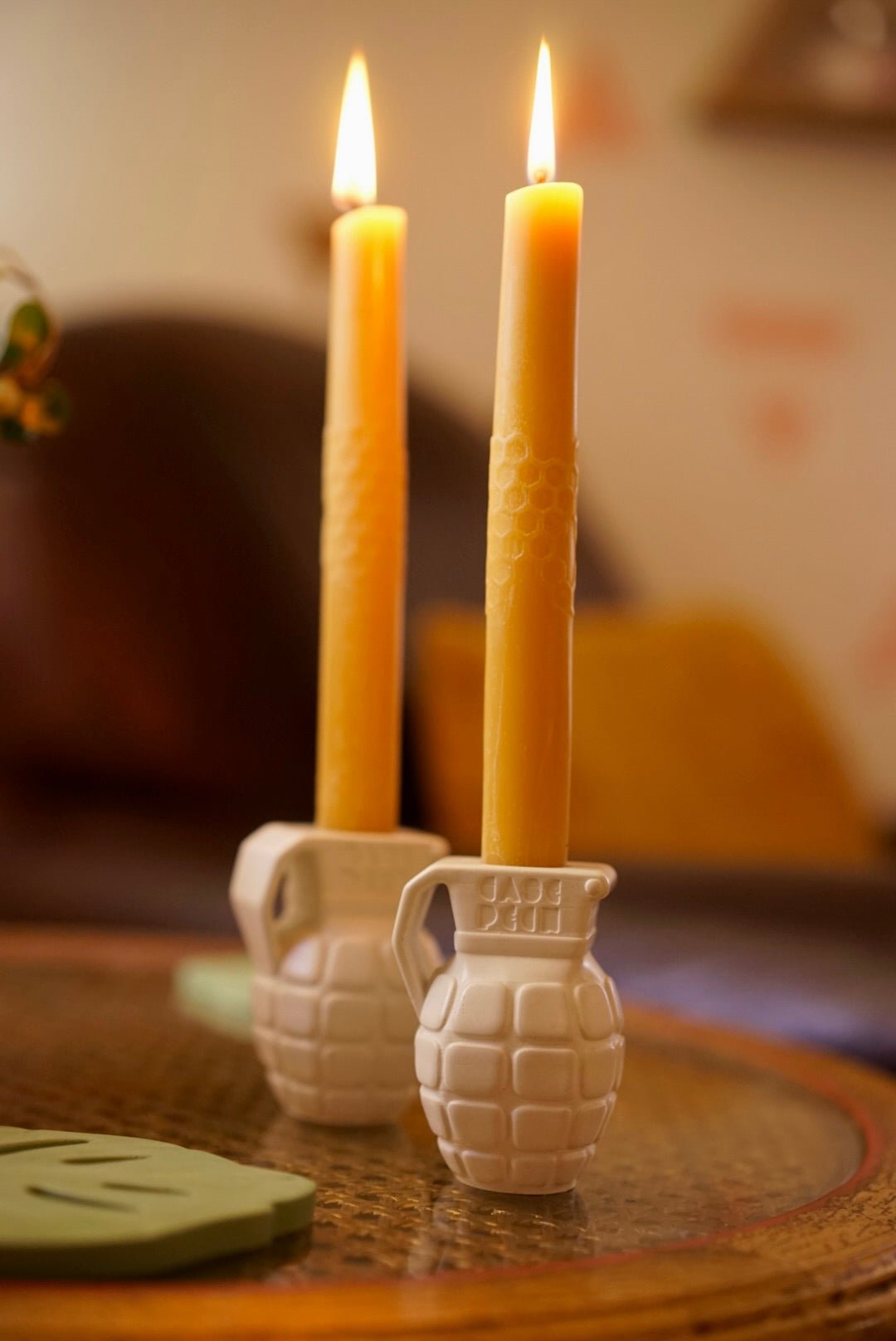 Grenade candle holder - Case Peck