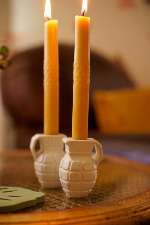 Grenade candle holder - Case Peck