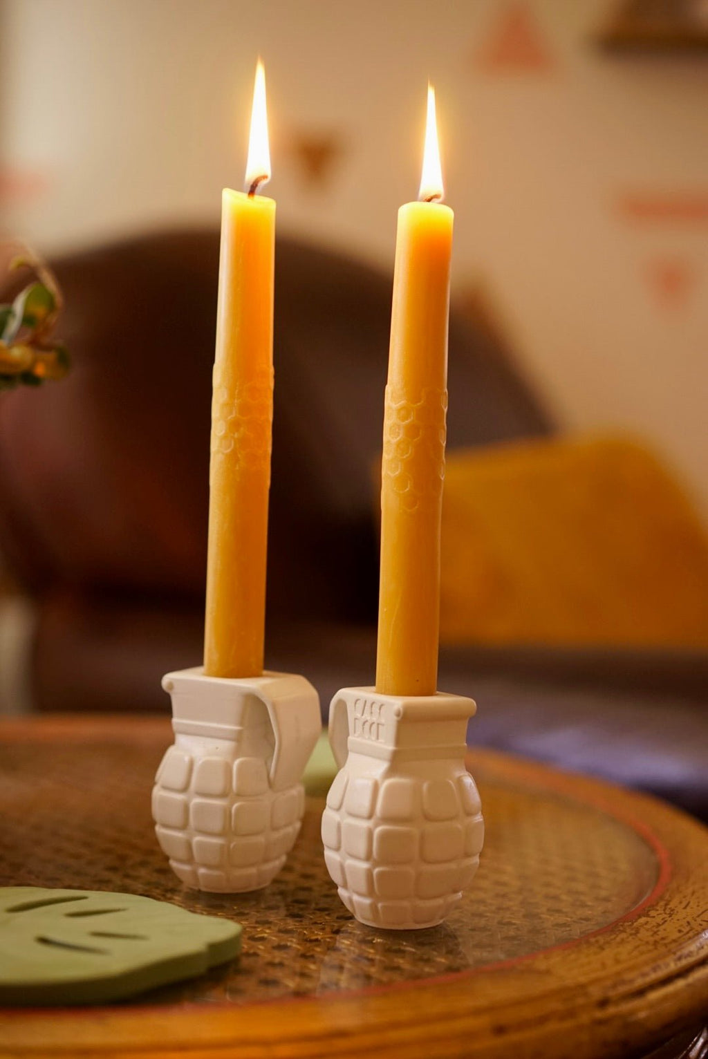 Grenade candle holder - Case Peck
