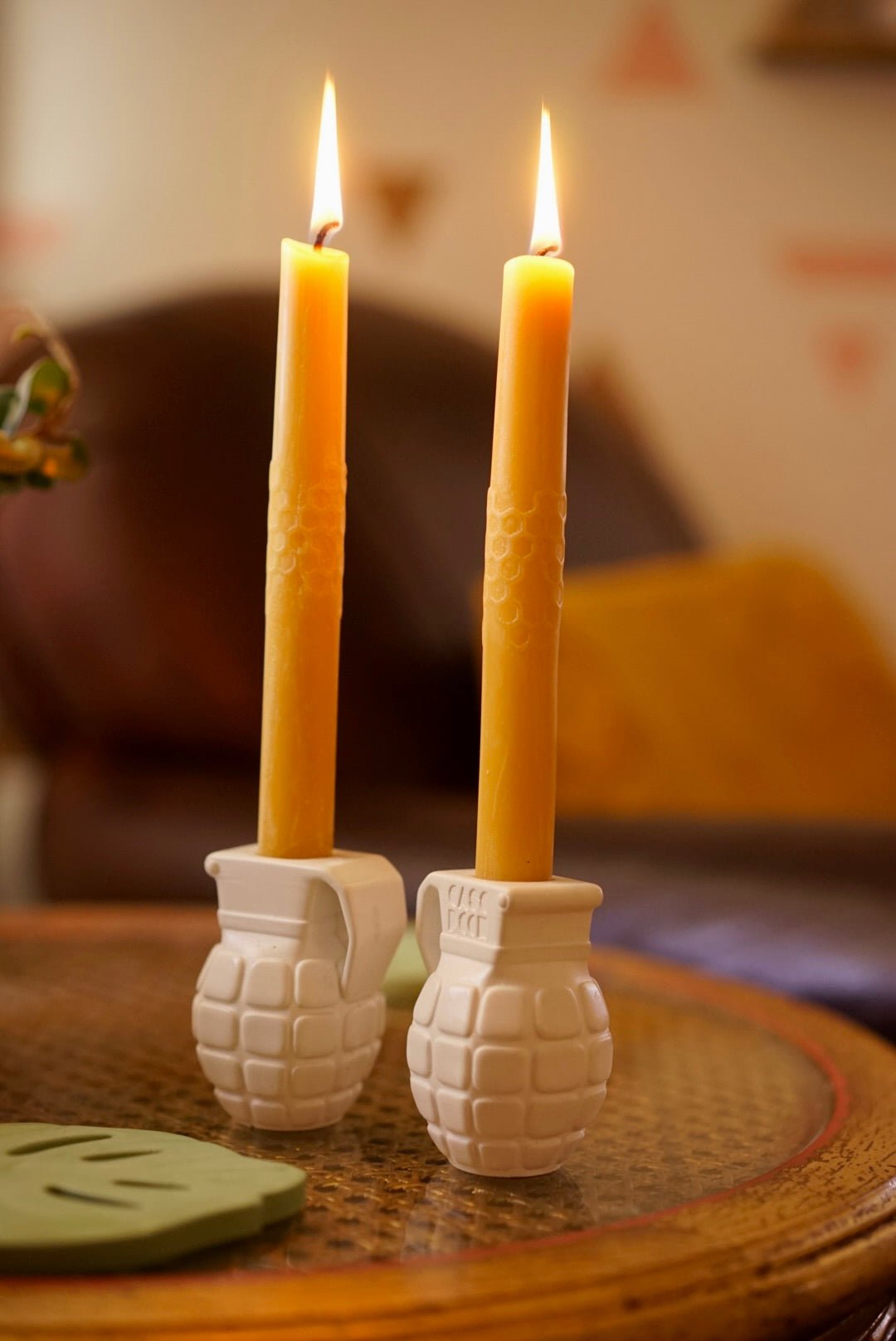 Grenade candle holder - Case Peck