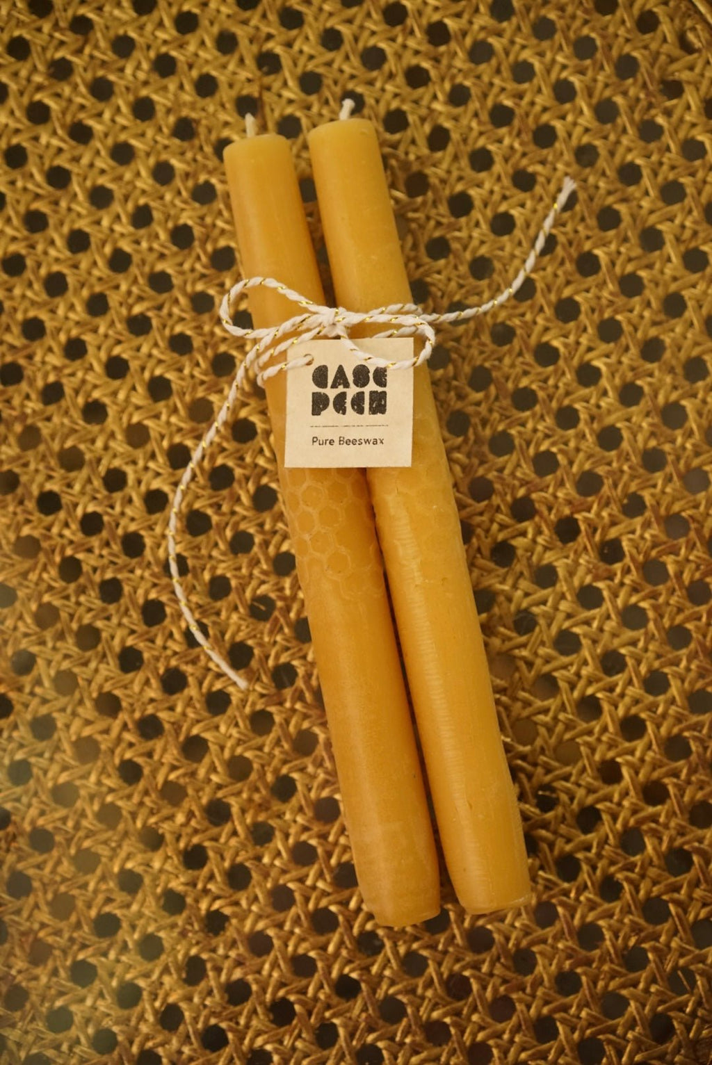 Honeycomb Tapered Candles - Case Peck