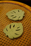 Monstera leaf coasters - Case Peck