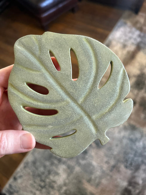 Monstera leaf coasters - Case Peck