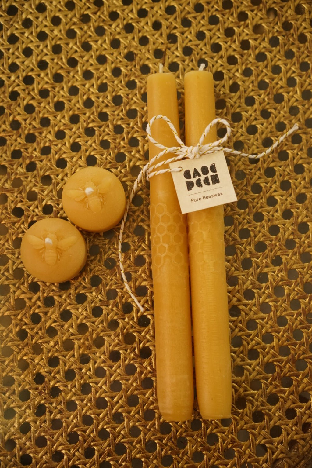 Tealight Bee Candles - Case Peck